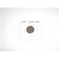 1887 Indian Head Penny *PLEASE LOOK AT PICTURE TO DETERMINE GRADE - NICE COIN*!!