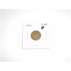 1890 Indian Head Penny *PLEASE LOOK AT PICTURE TO DETERMINE GRADE - NICE COIN*!!