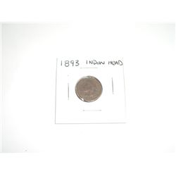 1893 Indian Head Penny *PLEASE LOOK AT PICTURE TO DETERMINE GRADE - NICE COIN*!!