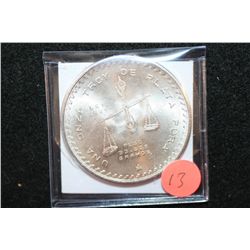 1979 Mexico Una Onza Foreign Coin, Ley .925, 33.625 Gram