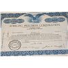 Image 1 : Sterling Precision Corp. Stock Certificate dated 1963