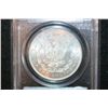 Image 2 : 1878 Silver Morgan $1, 7/8 Tailfeathers, PCGS Graded MS62 Weak