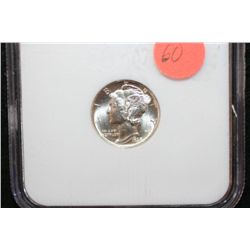 1938-D Mercury Dime, NGC Graded MS65