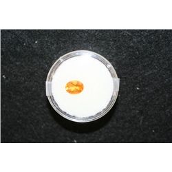 Yellow Oval Shaped Loose Stone