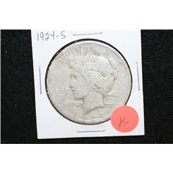 1924-S Peace $1