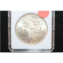 1882 Silver Morgan $1, MCPCG Graded MS61