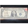 Image 1 : 1957-B US Silver Certificate $1, Blue Seal, Star Note