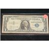 Image 1 : 1957-B US Silver Certificate $1, Blue Seal, Star Note
