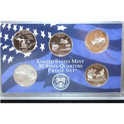 2004-S US Mint State Quarter Proof Set