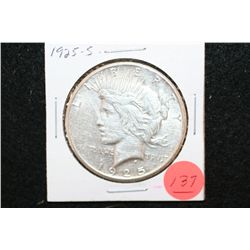 1925-S Peace $1