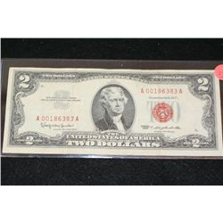 1963 United States Note $2, Red Seal