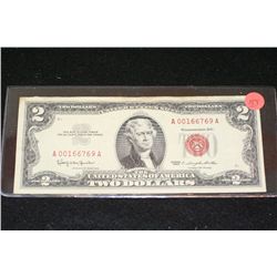 1963 United States Note $2, Red Seal