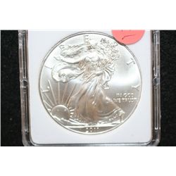 2011 Silver Eagle $1, MCPCG Graded MS70