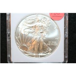 2009 Silver Eagle $1, MCPCG Graded MS70