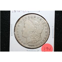 1890-CC Silver Morgan $1