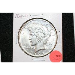 1922-D Peace $1