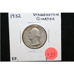 1932 Washington Quarter, EF