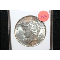 1923 Peace $1, ANACS Graded MS61