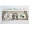 Image 1 : 1999 US Federal Reserve Note $1, Atlanta GA Reserve, "Millennium Note"
