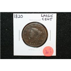 1820 Large One Cent