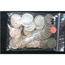 Buffalo Nickel, various dates & conditions, lot of 40