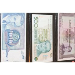 Foreign Bank Note, lot of 3