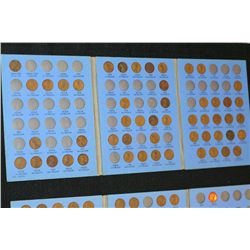 Whitman Coin Folder; Lincoln Head Cent Collection 1909-1940 #1, Incomplete