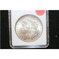 1883-O Silver Morgan $1, MCPCG Graded MS63