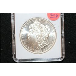 1880-S Silver Morgan $1, MCPCG Graded MS65