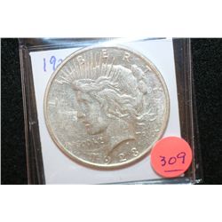 1923-D Peace $1