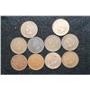 Image 1 : Indian Head Penny, various dates & conditions, lot of 10