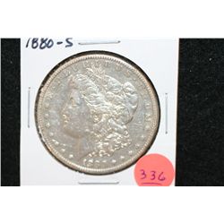 1880-S Silver Morgan $1