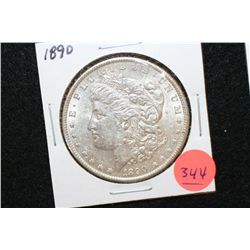 1890 Silver Morgan $1