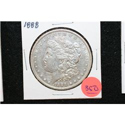 1888 Silver Morgan $1
