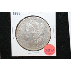 1885 Silver Morgan $1