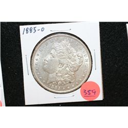 1885-O Silver Morgan $1