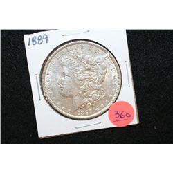 1889 Silver Morgan $1