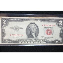 1953-B United States Note $2, Red Seal