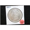 Image 1 : 1885 Silver Morgan $1