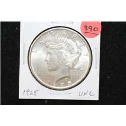 1925 Peace $1, UNC
