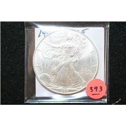 1996 Silver Eagle $1
