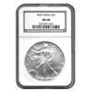 Image 1 : 2005 NGC MS-68 American Silver Eagle    1 ounce silver