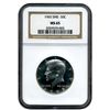 Image 1 : 1965 NGC  MS-65  SMS Kennedy Half Dollar    "Special Mint Set"   CAMEO