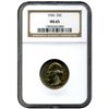 Image 1 : 1956 NGC MS-65  25c         Toned Monster (obverse)
