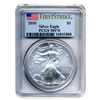 Image 1 : 2010  $1 PCGS MS-70  American Silver Eagle  First Strike Designation