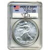 Image 1 : 2004 PCGS MS-69 American Silver Eagle General Tommy Franks  American Hero Edition