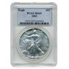 Image 1 : 2002 PCGS MS-69 American Silver Eagle   GEM