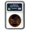Image 2 : 2000 NGC MS-63 RD Charles Schulz Bronze Medal   "Peanuts"  Take a LOOK!