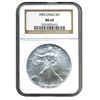 Image 1 : 2005 NGC MS-69 American Silver Eagle  GEM