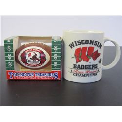 Pair Of Wisconsin Badger Collectibles